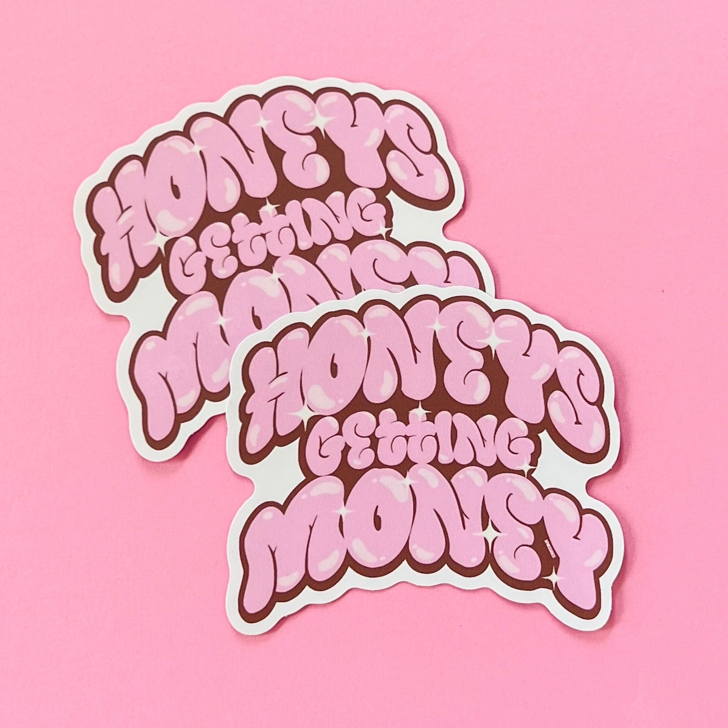 Honeys Getting Money Sticker