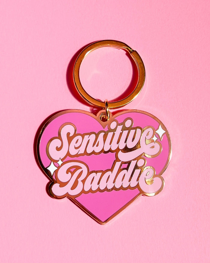 Sensitive Baddie Keychain