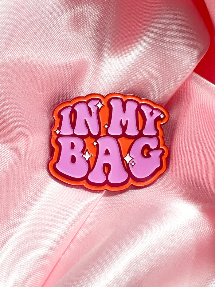 In My Bag Pin - Pink