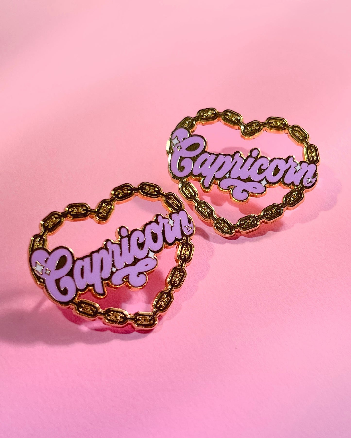 Capricorn Zodiac Pin