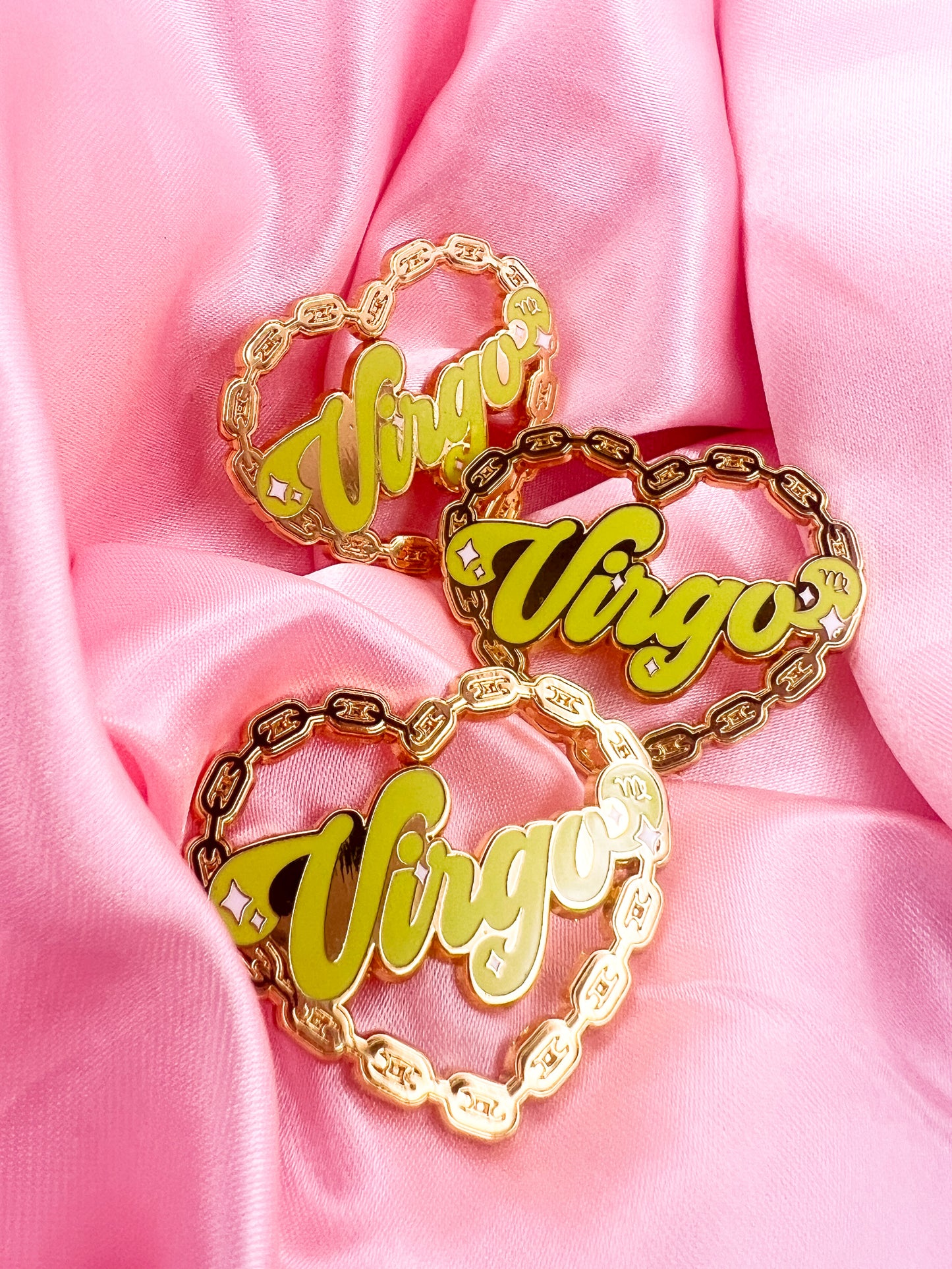 Virgo Zodiac Pin