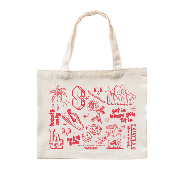 Ode to LA - Red Tote
