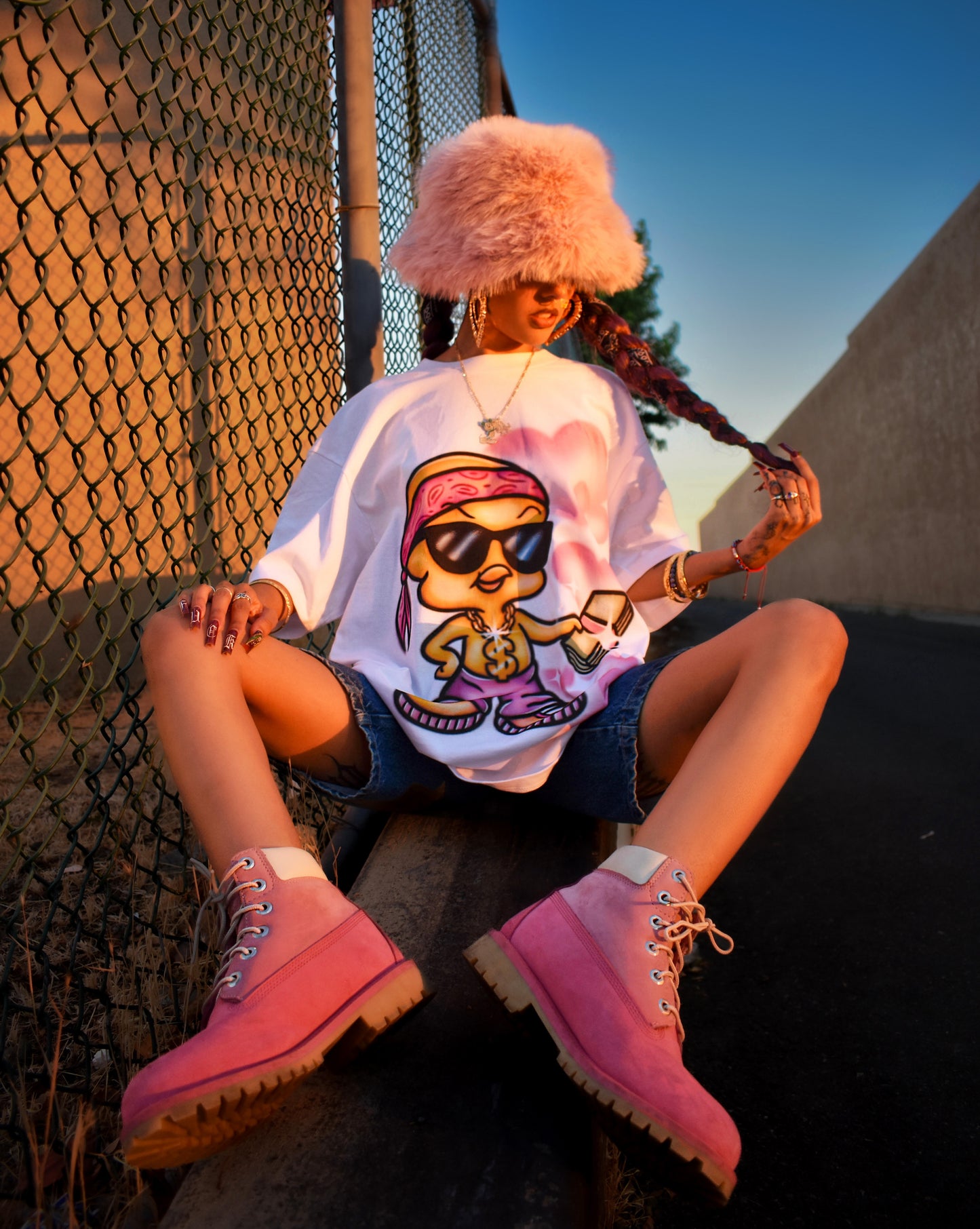 Big Bucks Birdie Airbrush T-Shirt