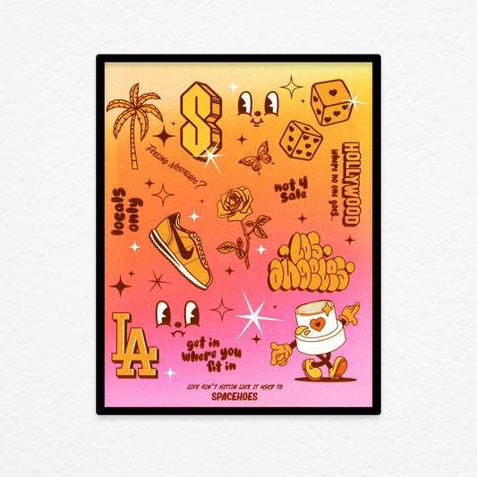 Ode to LA Print