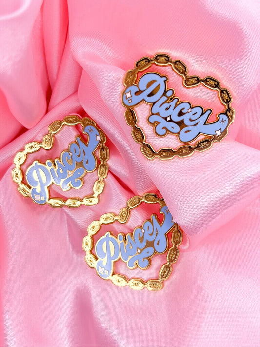 Pisces Zodiac Pin