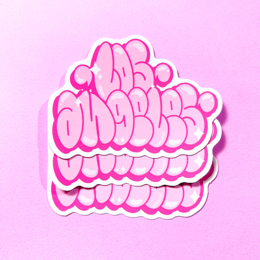 LA Throwie Sticker