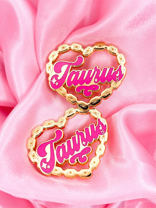 Taurus Zodiac Pin
