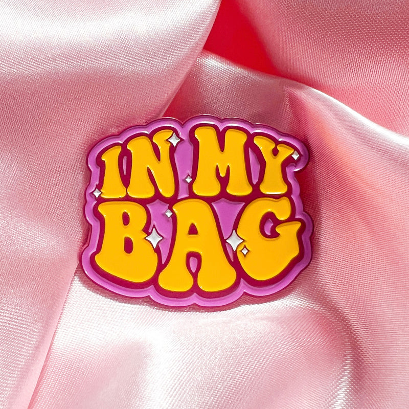 In My Bag Pin - Yellow